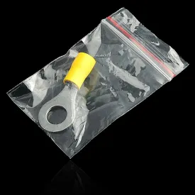 100 Poly Bags Clear Resealable W 5X6 H Plastic Storage Baggies Storage