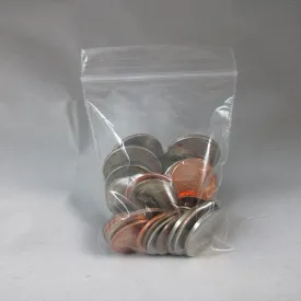 200 Baggies W 2"X3" H Small Reclosable Seal Clear Plastic Poly Bag 2.5ml