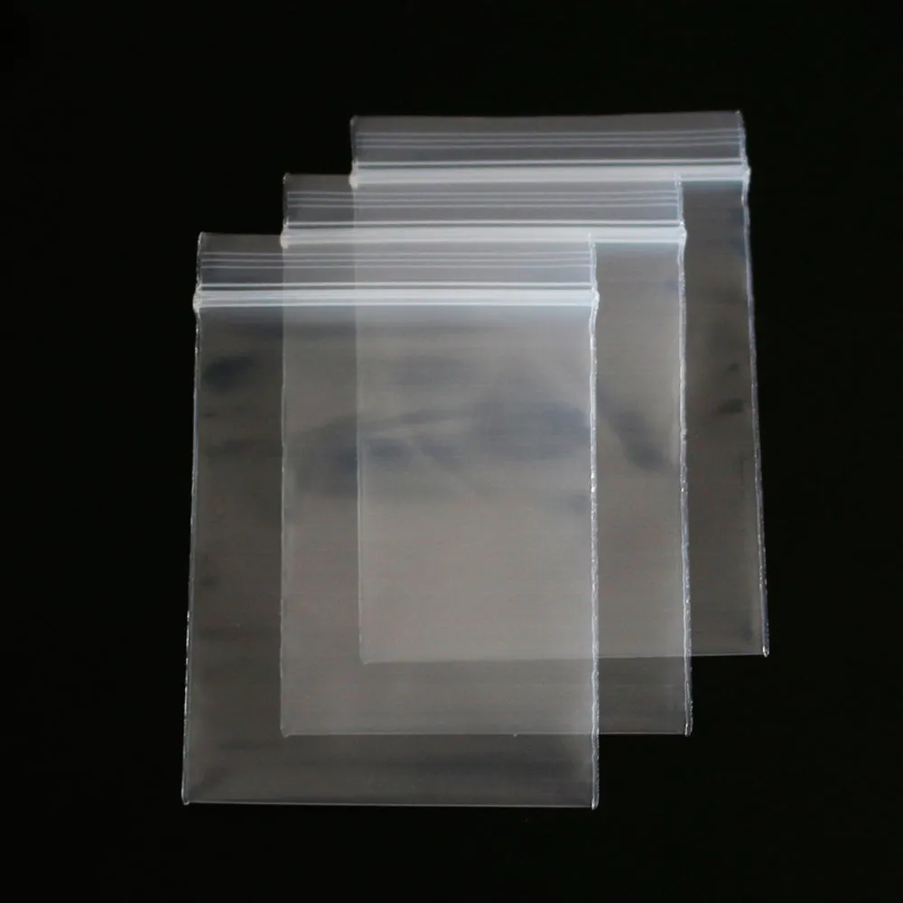 600 Bags Reclosable Poly 4Mil Clear Baggies Resealable Storage W 4"x6" H