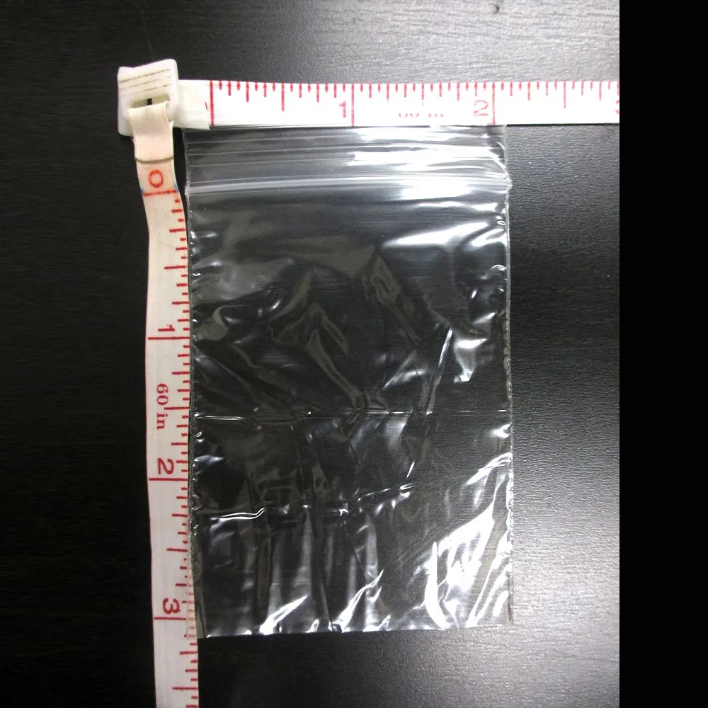 600 Pc Reclosable Baggies Zip Plastic Poly Bags with Resealable Lock Seal Zipper