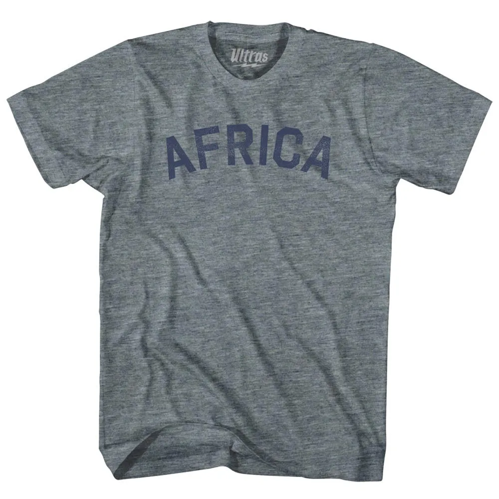 Africa Womens Tri-Blend Junior Cut T-Shirt