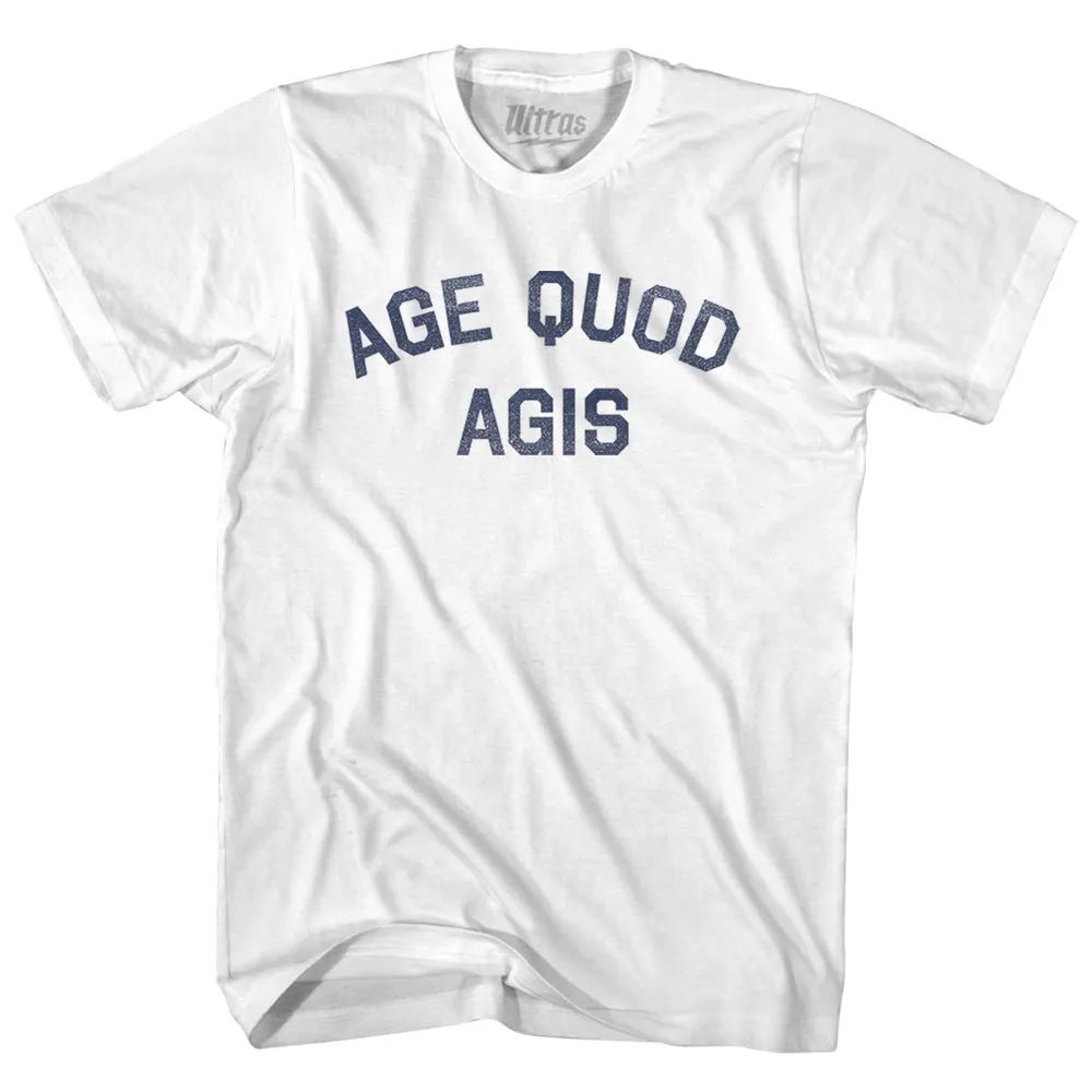 Age Quod Agis Womens Cotton Junior Cut T-Shirt