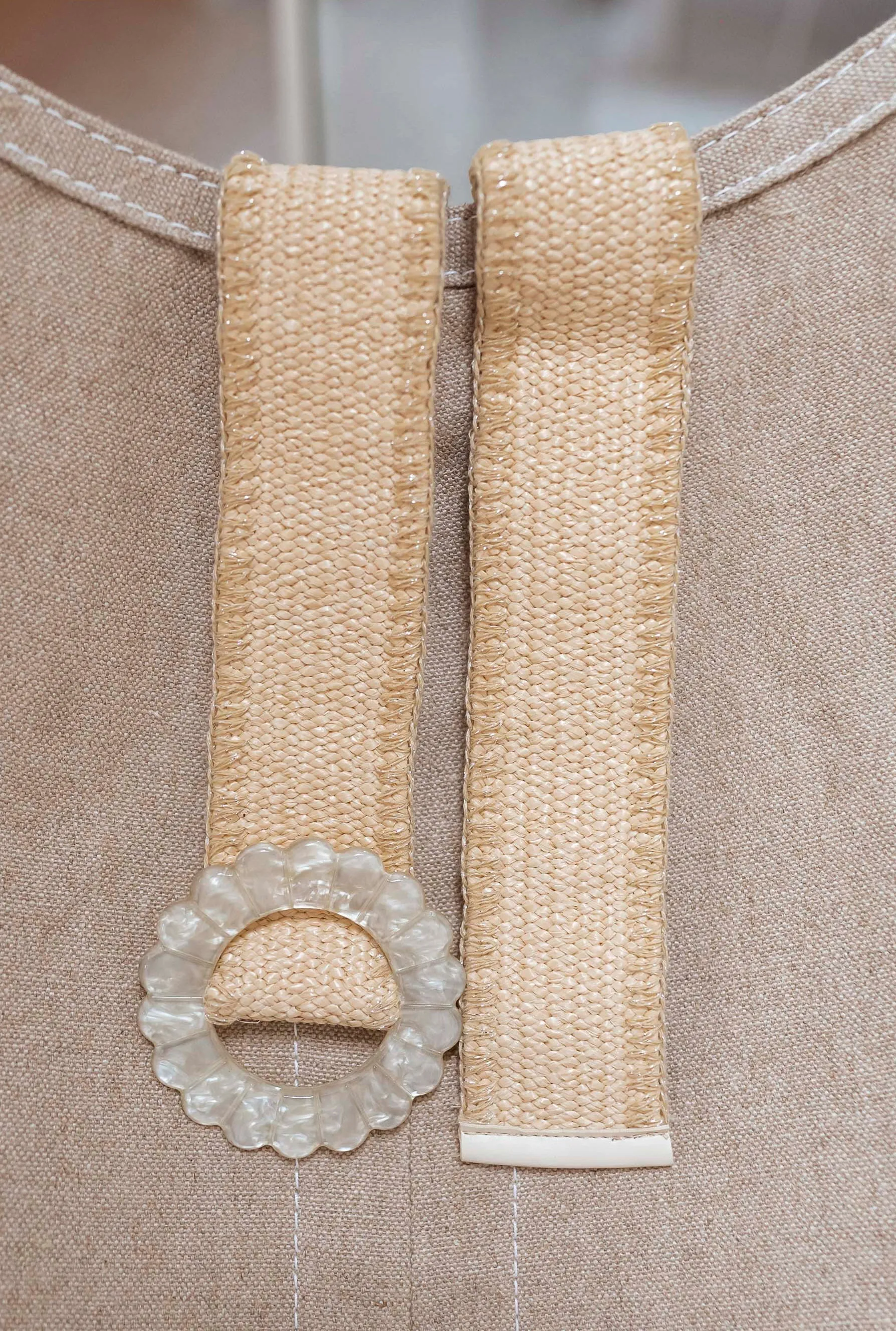 Beige Yaya Belt