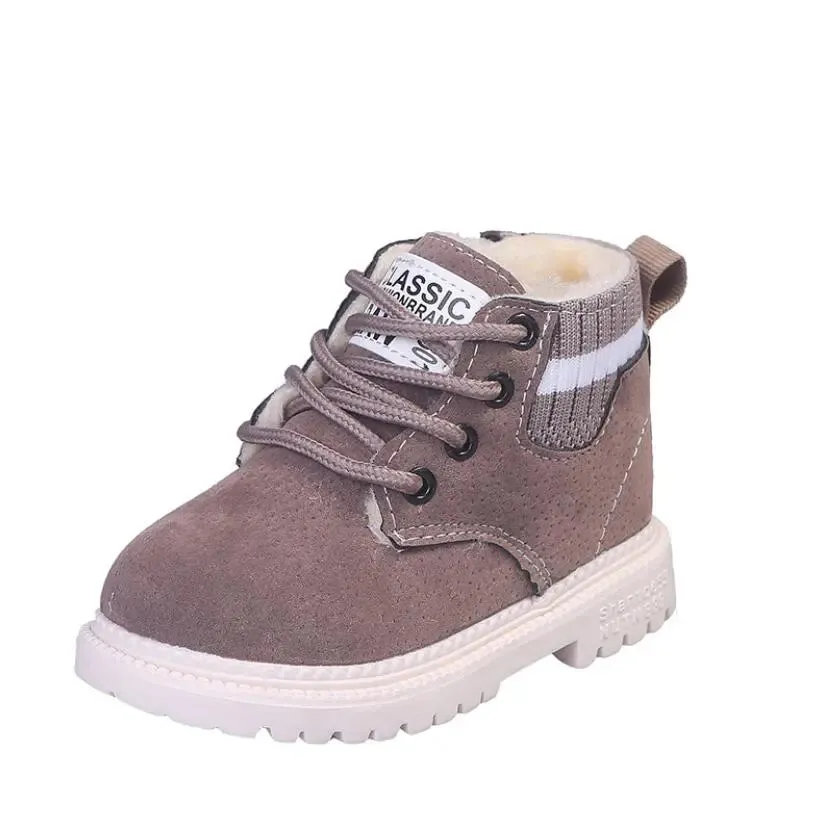 Casual Antislip Winter Boots for Kids Boys Girls