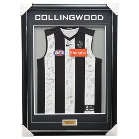 Collingwood Football Club 2021 AFL Official Team Signed Guernsey - 4697