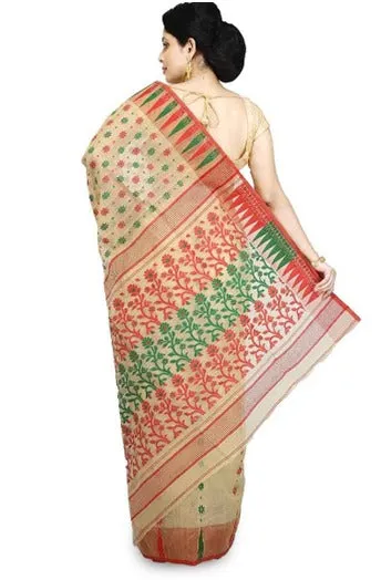 Fancy Dhakai Jamdani Saree