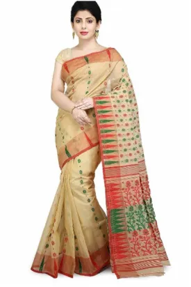 Fancy Dhakai Jamdani Saree