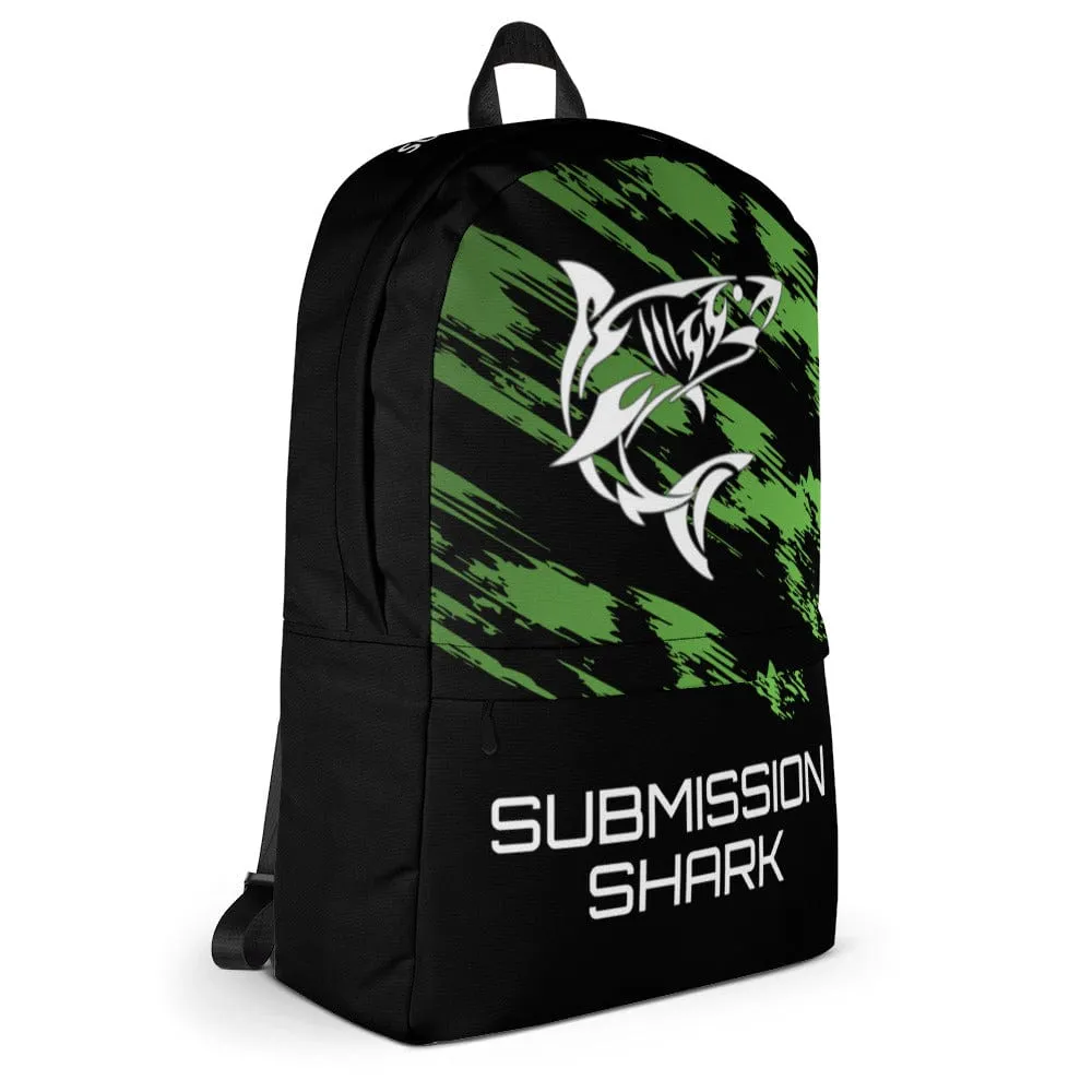 Flow Wave ~ Green Backpack