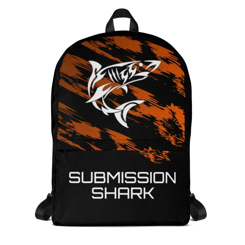 Flow Wave ~ Orange Backpack