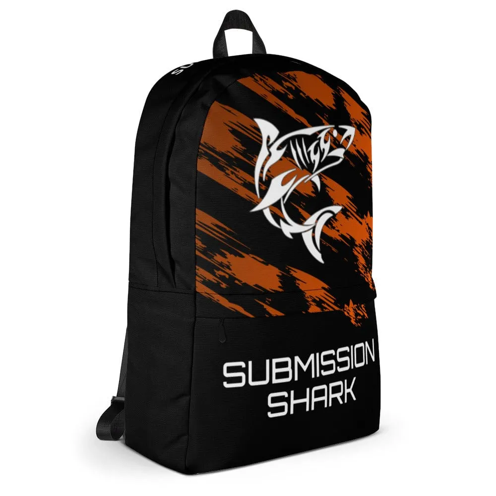 Flow Wave ~ Orange Backpack