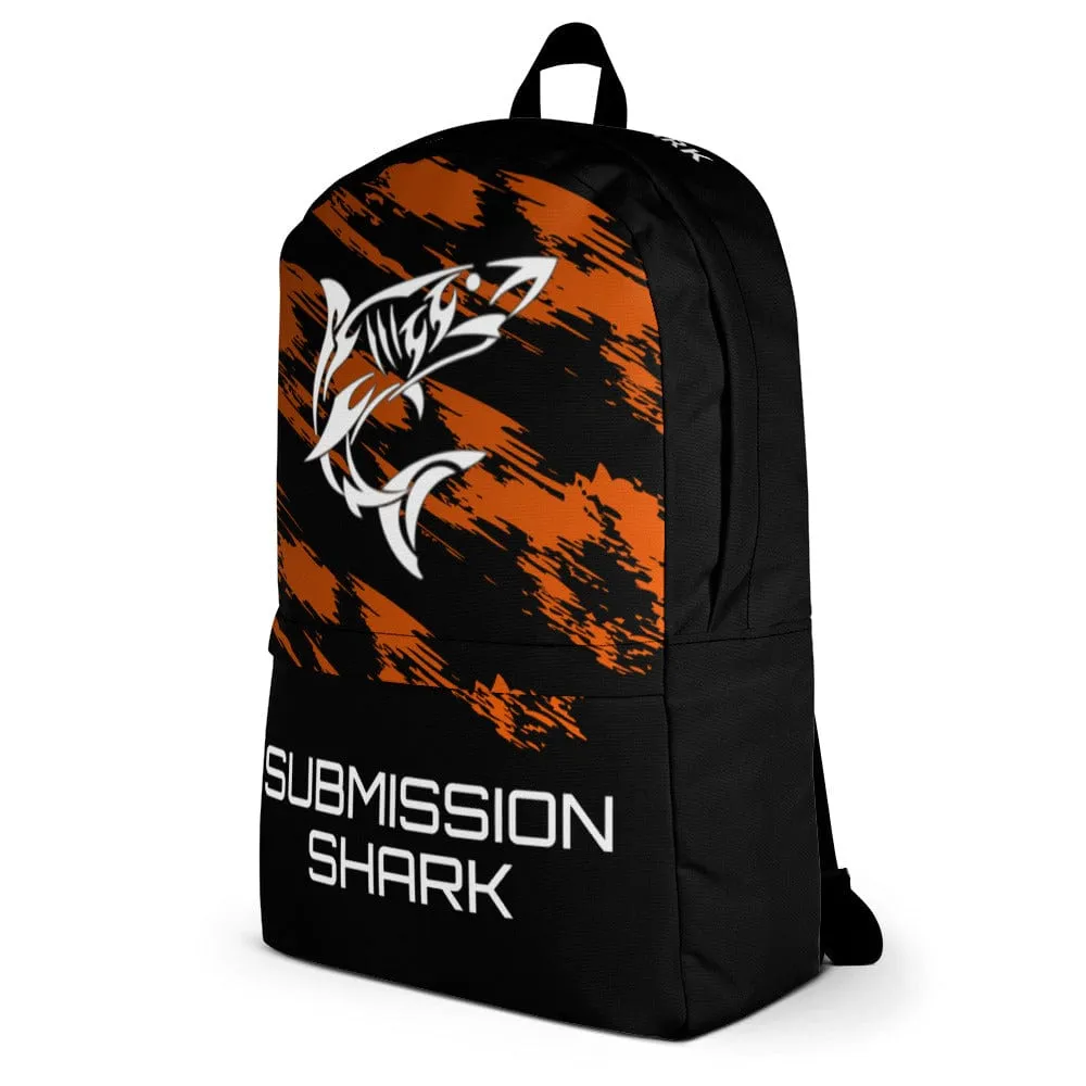 Flow Wave ~ Orange Backpack