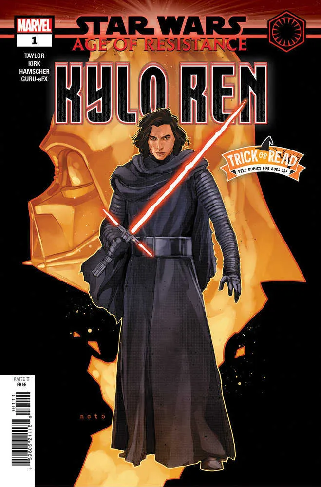 Freebie - Star Wars: Kylo Ren - Age Of Resistance #1 Halloween Trick-Or-Read 2024