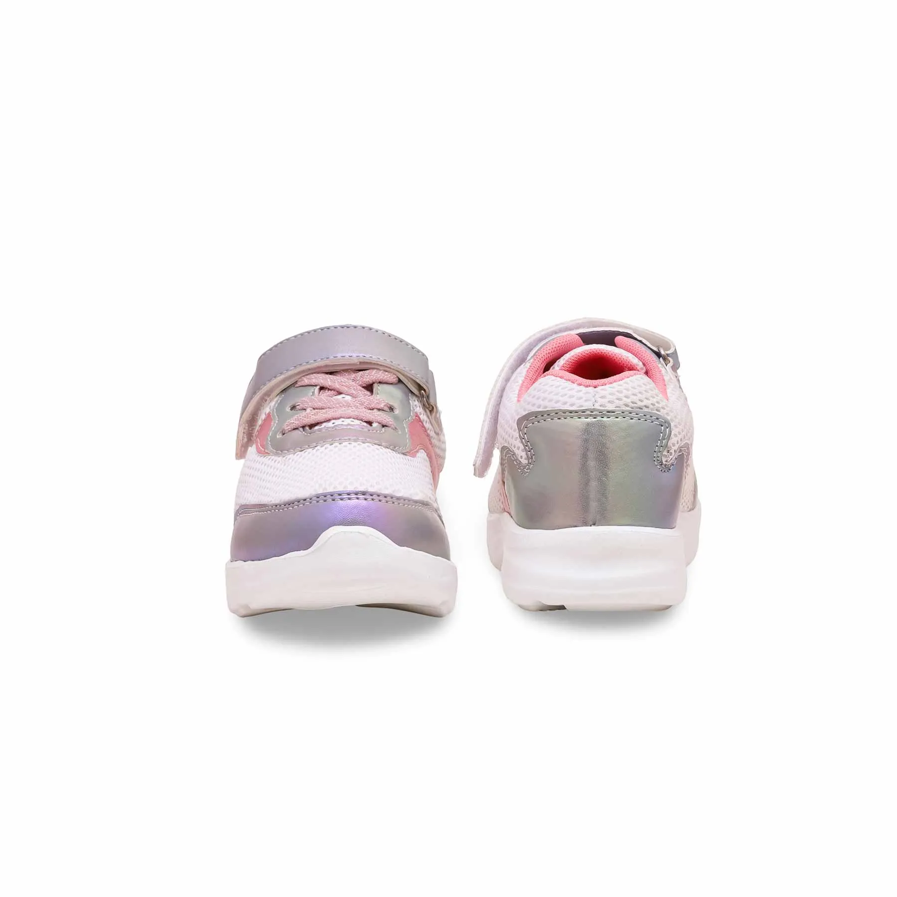 Girls Silver Casual Shoes KD1667