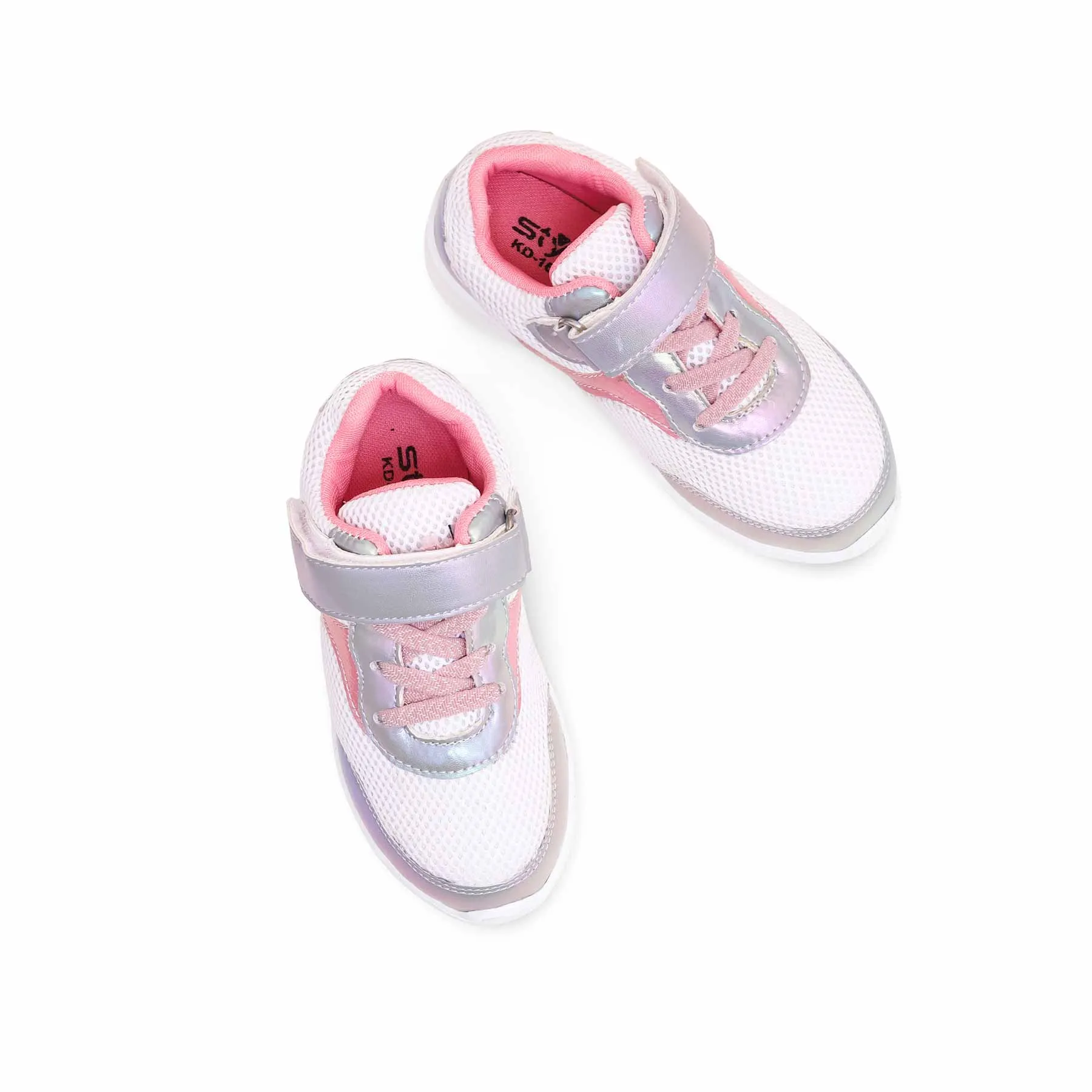 Girls Silver Casual Shoes KD1667
