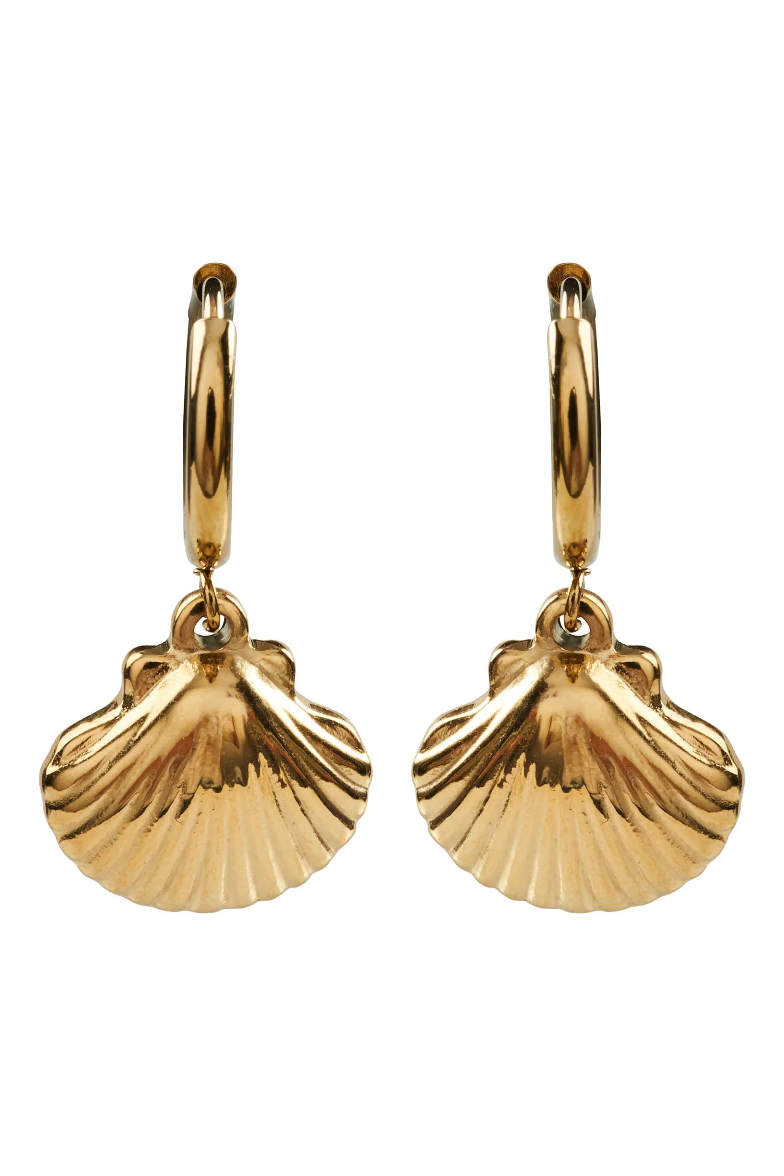 Heritage Earring - Gold Shell