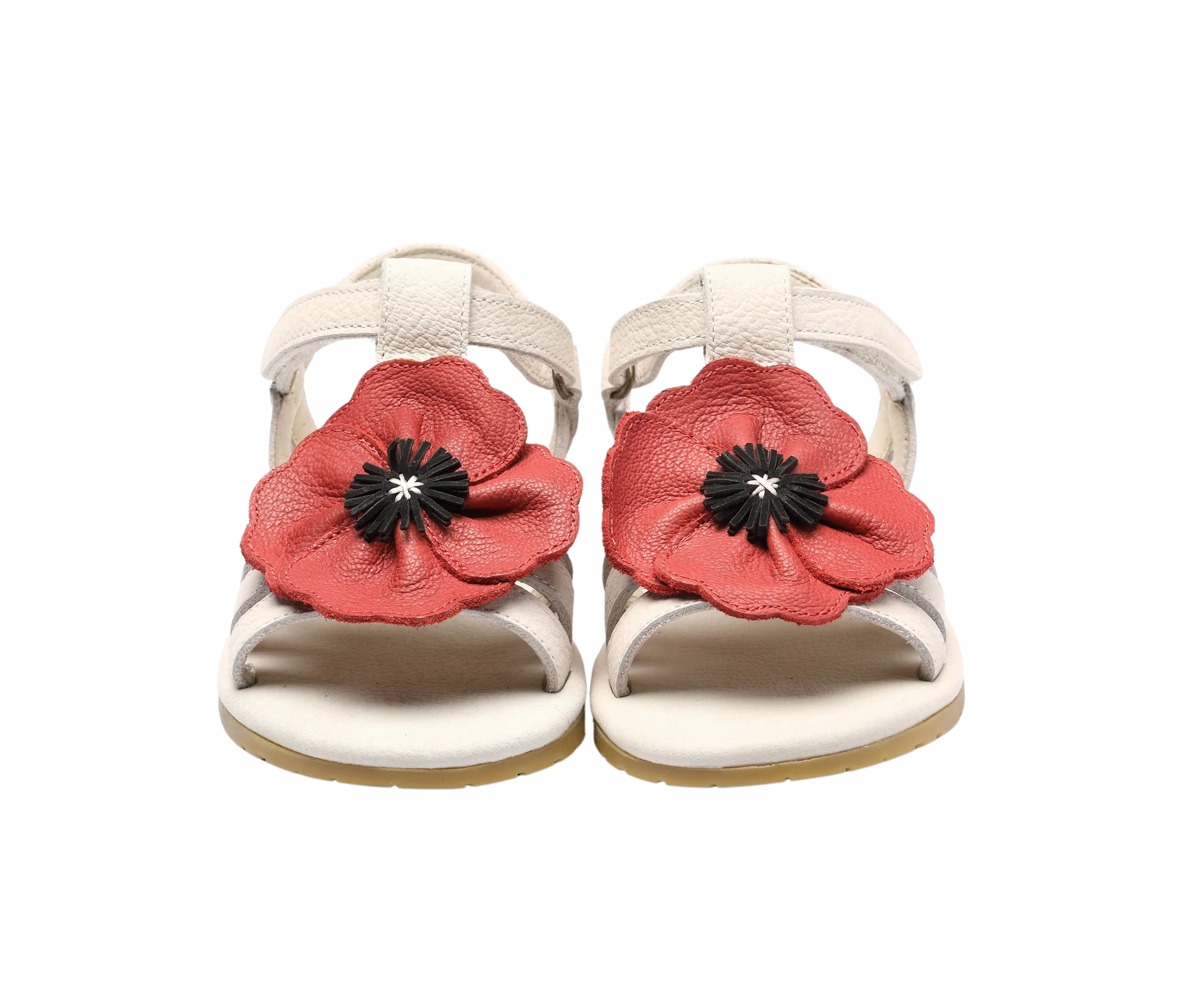 Iles Fields Sandals | Poppy | Red Clay Leather