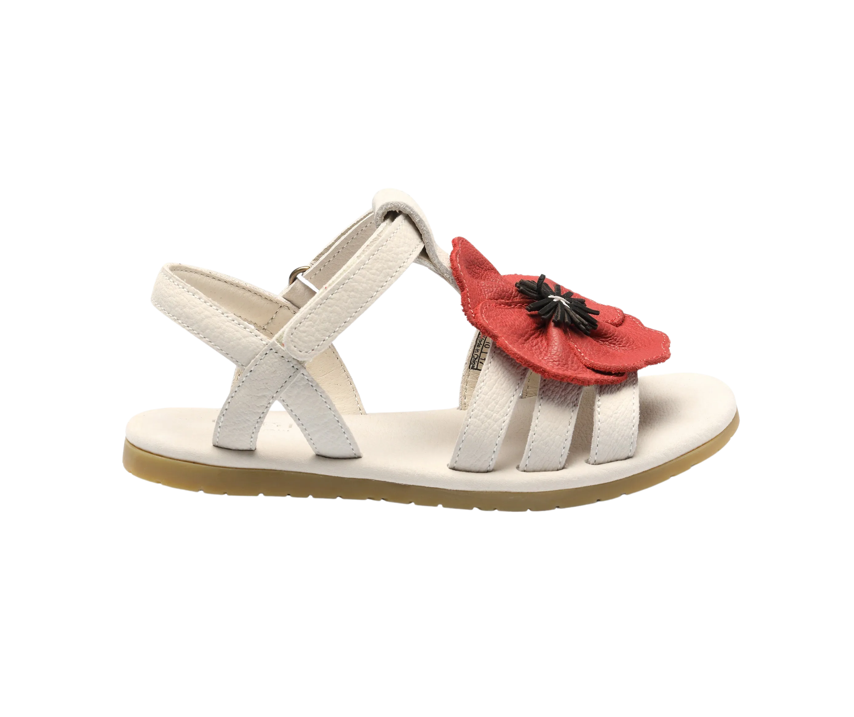 Iles Fields Sandals | Poppy | Red Clay Leather