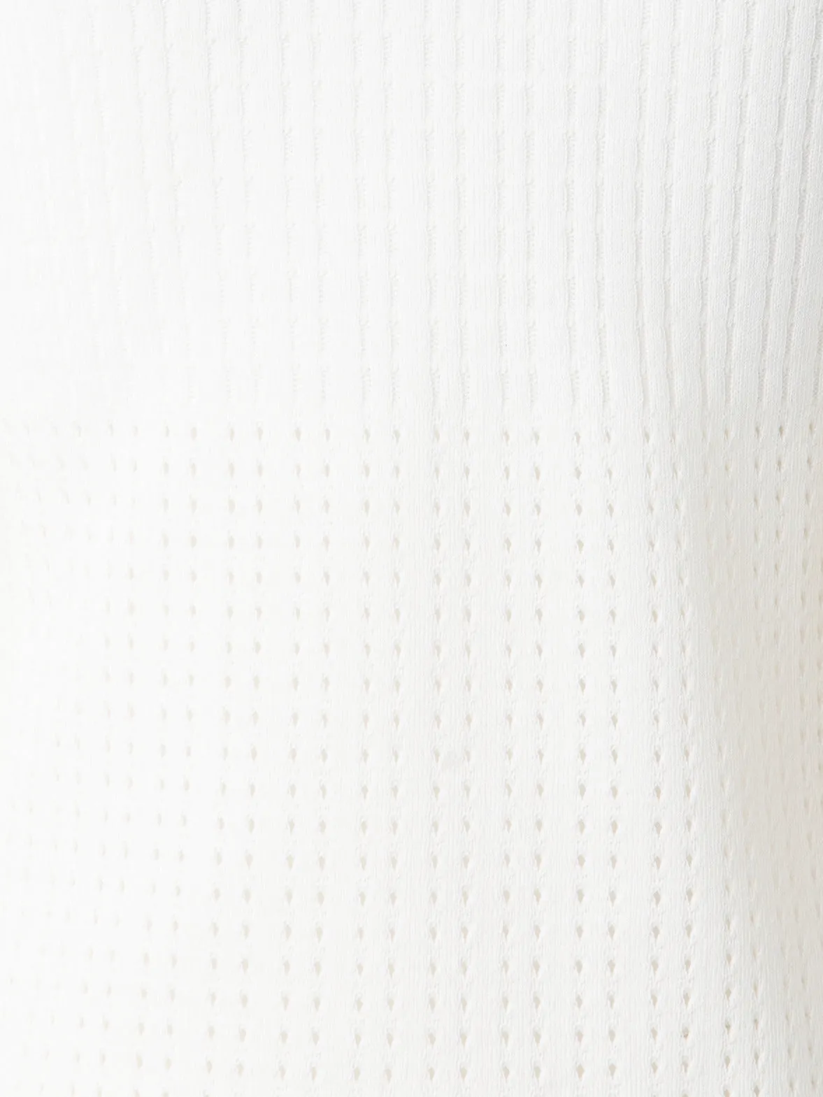 Knit Sweater in Silk Cotton Ajour