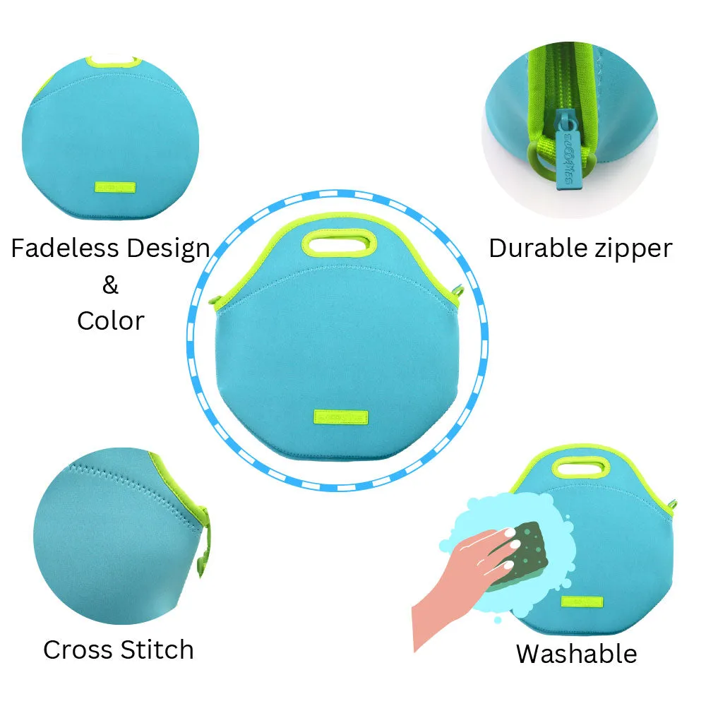 Neoprene Lunch Bags - Blue