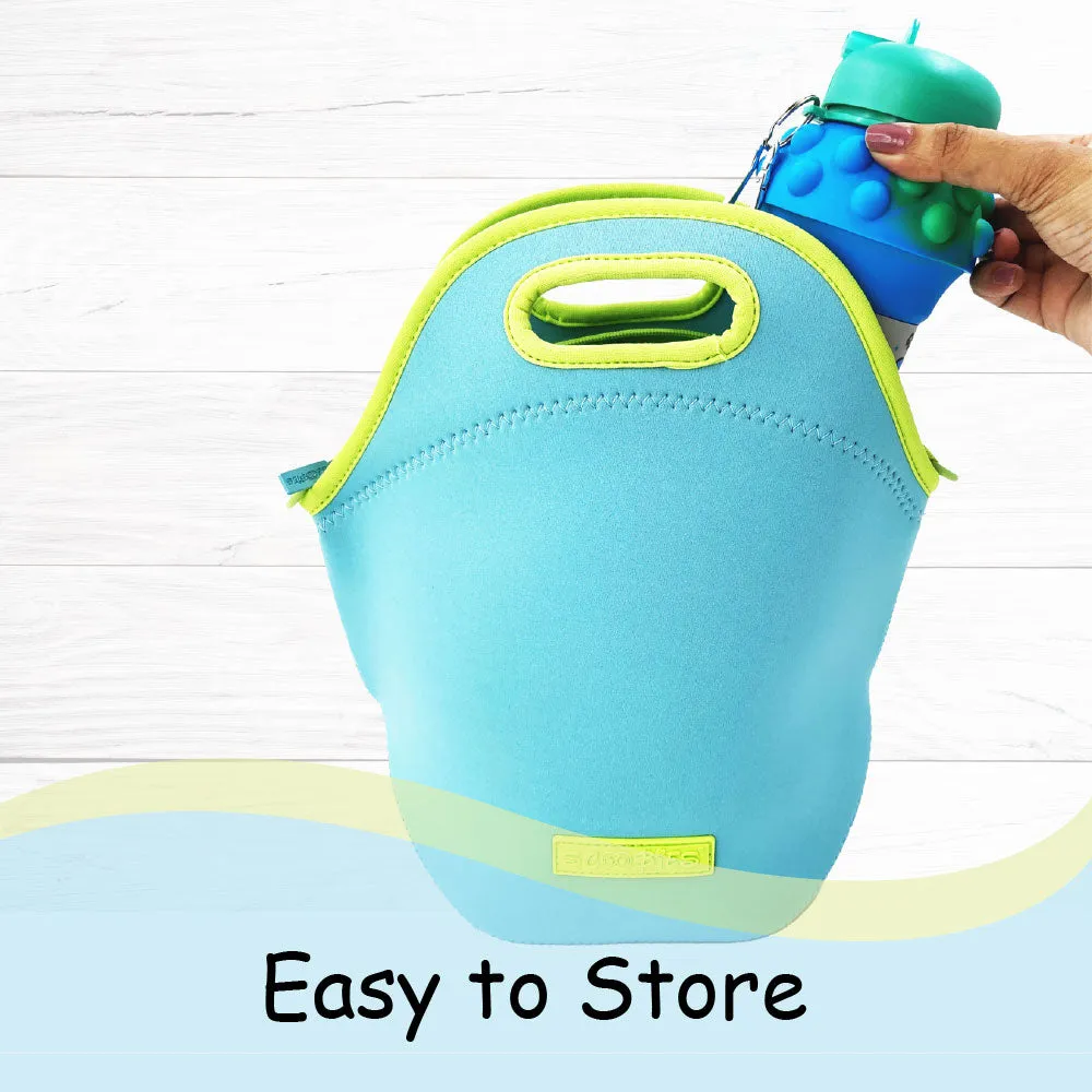 Neoprene Lunch Bags - Blue