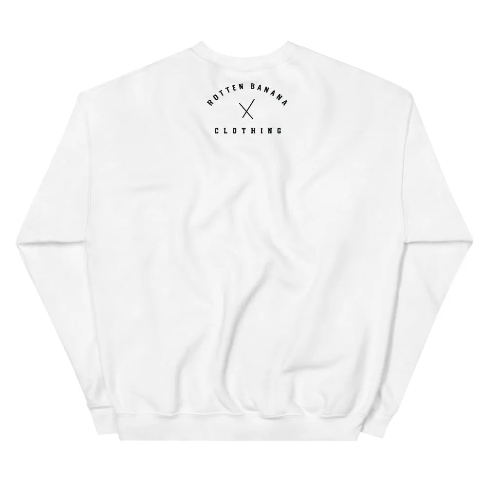 Rotten Banana Clothing Unisex Sweatshirt Coral