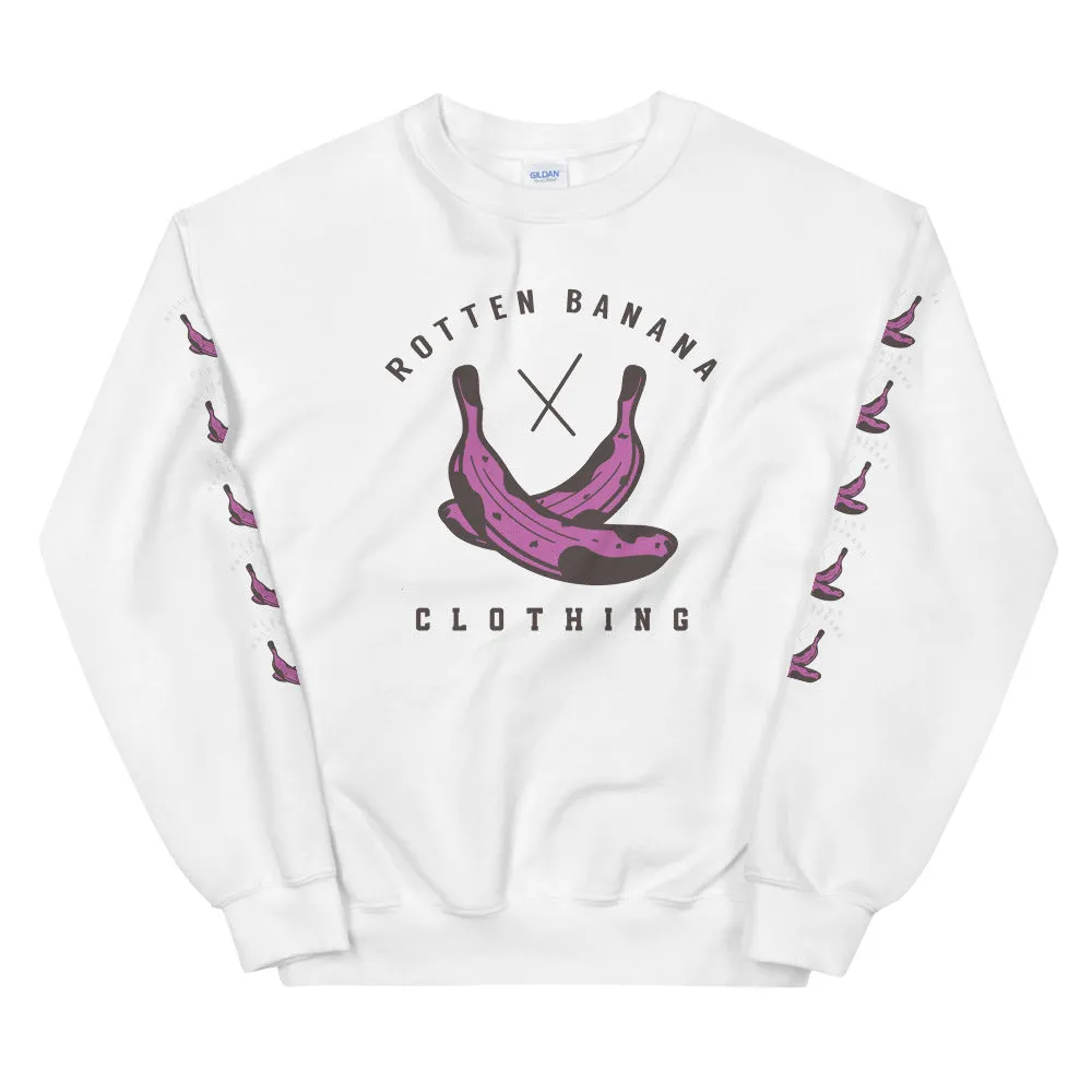 Rotten Banana Clothing Unisex Sweatshirt Purple