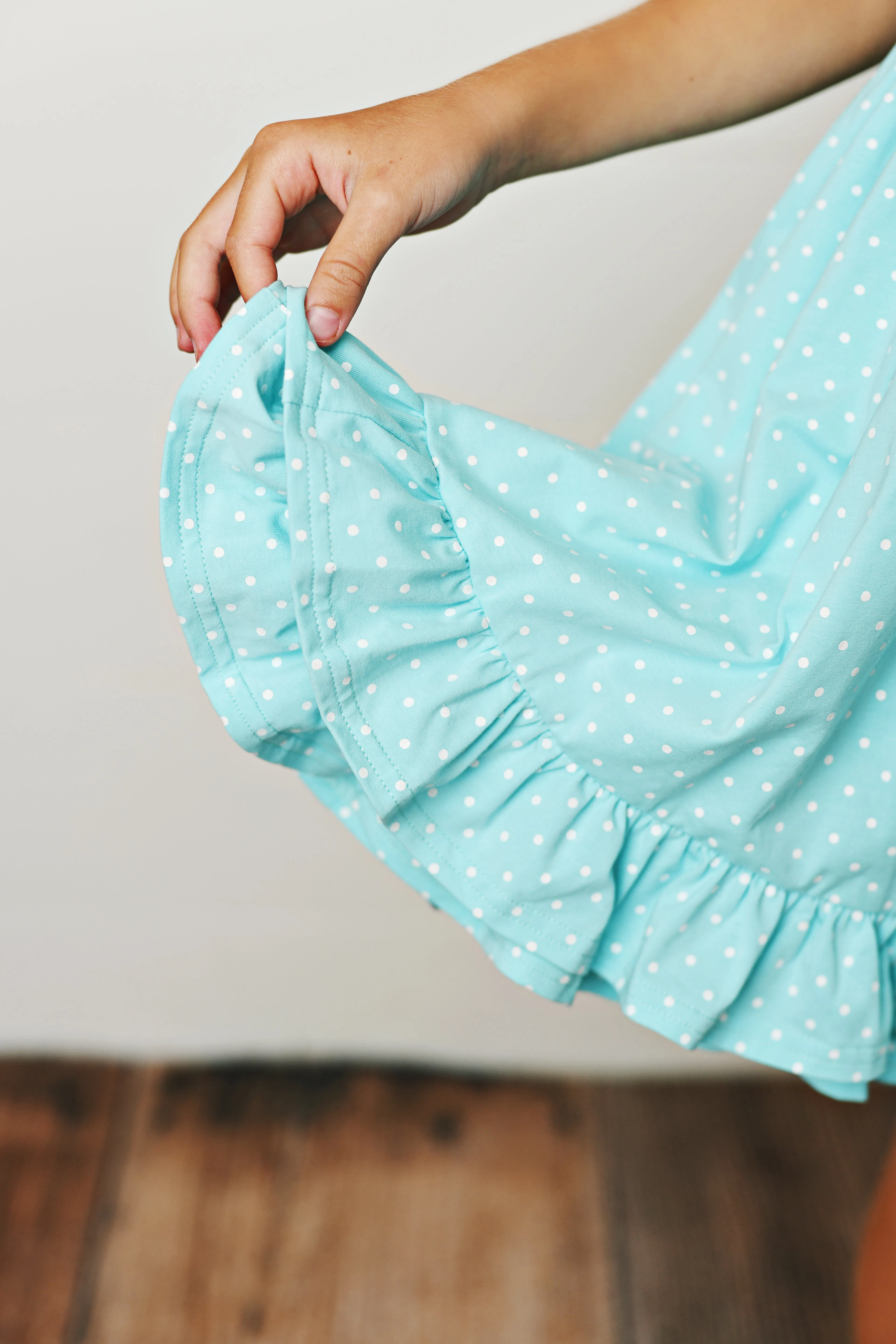 Swoon Baby Clothing Sea Breeze Bloom Dottie Dress