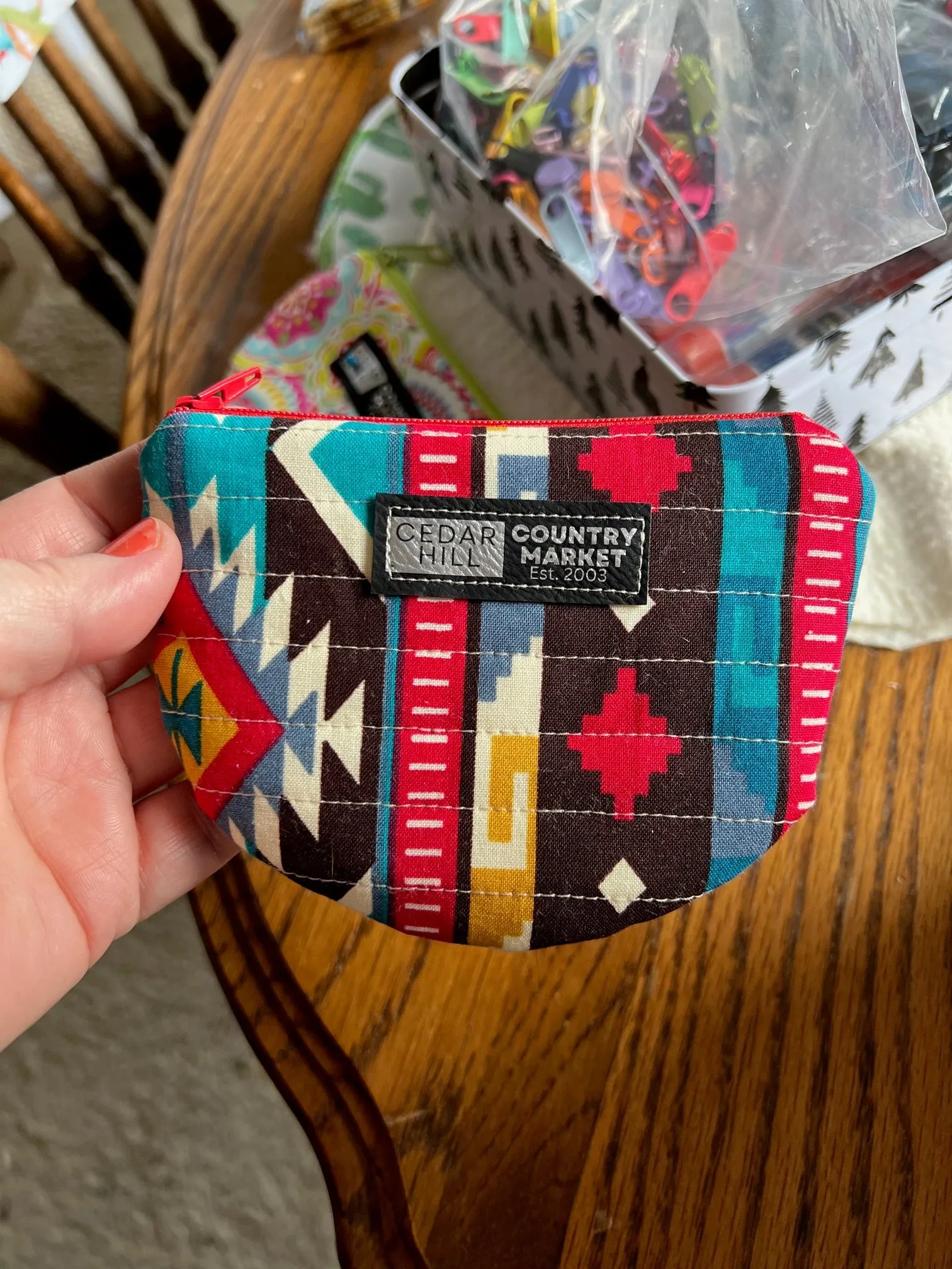 Western Inspired Makeup Bags - Set of 3