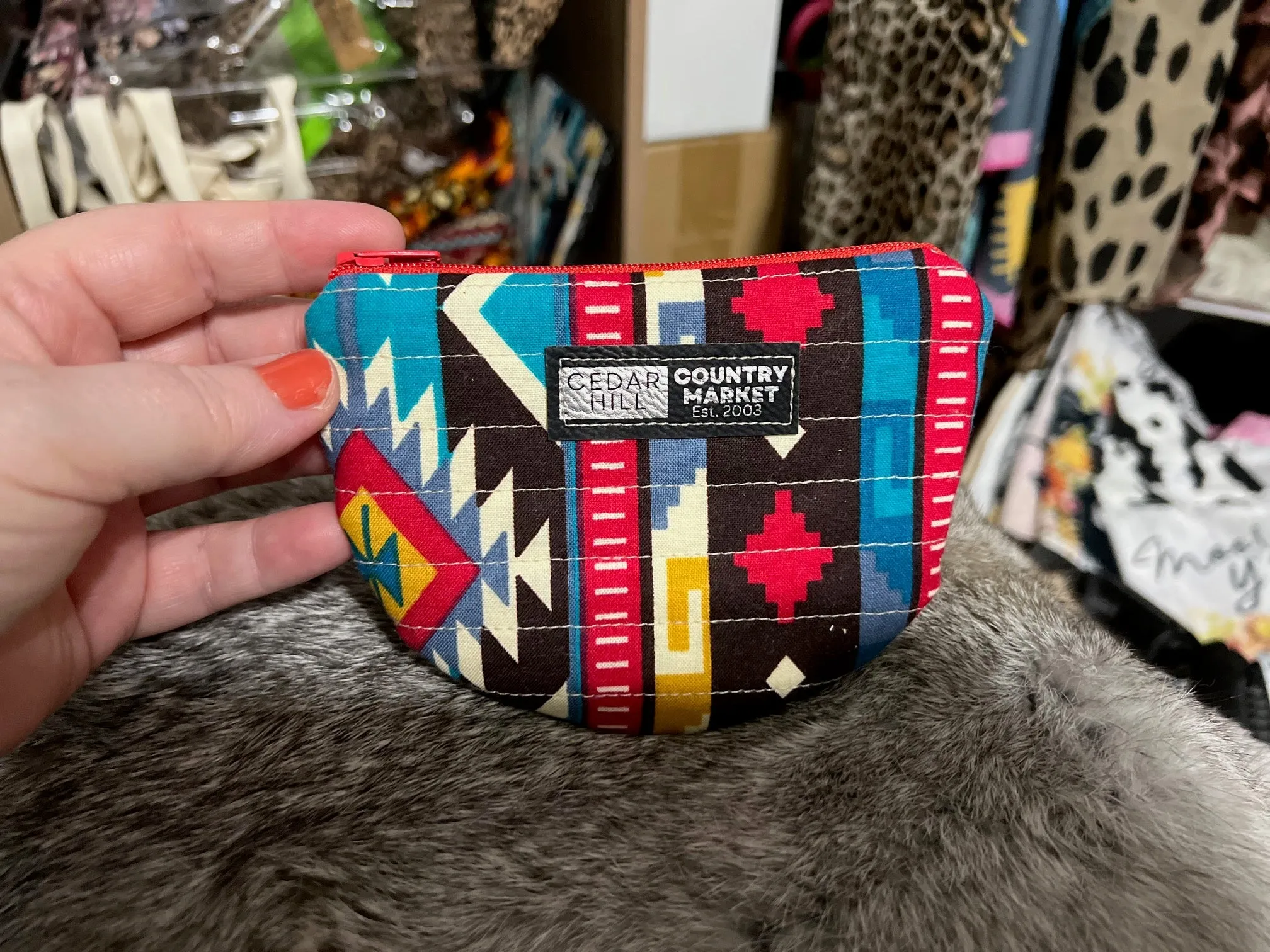Western Inspired Makeup Bags - Set of 3